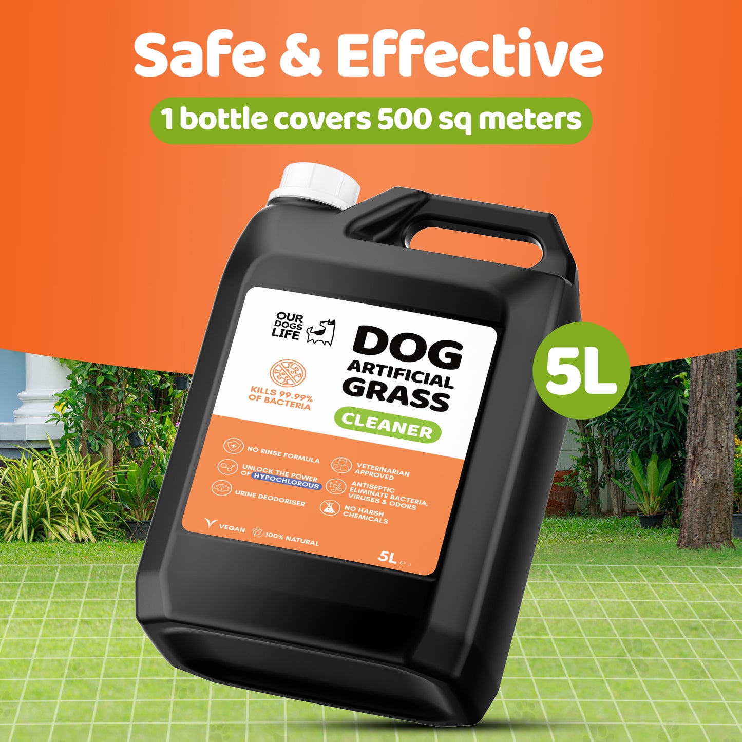 Artificial Grass Cleaner 5L