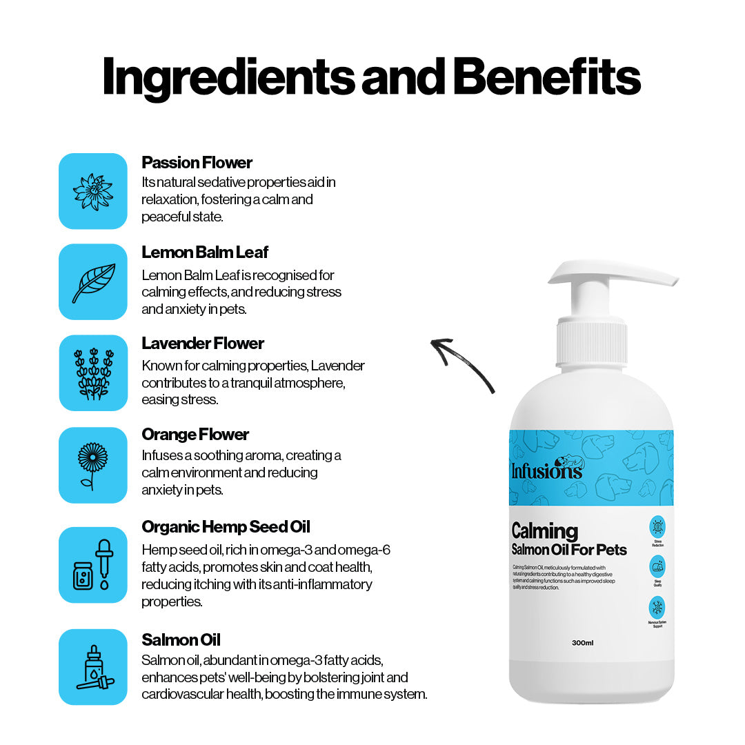 Calming Salmon Oil For Pets