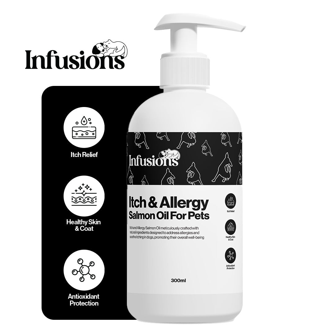 Itch & Allergy Salmon Oil For Pets