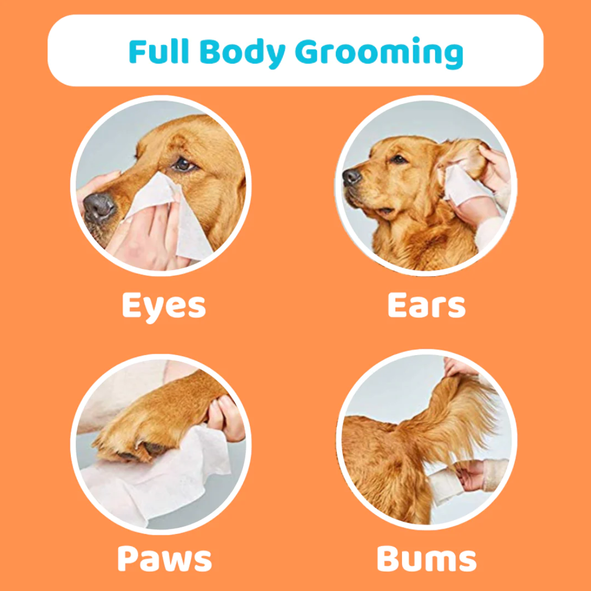 Scented Grooming Wipes