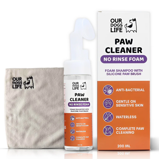 Paw Cleaner Shampoo with Towel/Brush