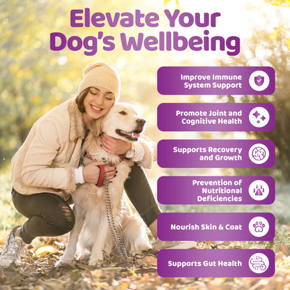 Dog Multivitamin Chews (140 Chews Per Tub)