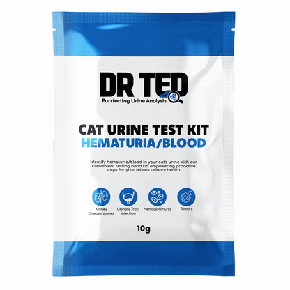 Dr Ted Cat Urine Test Kit Hematuria / Blood Detector (Case of 5)