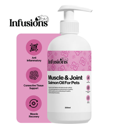 Muscle & Joint Salmon Oil For Pets