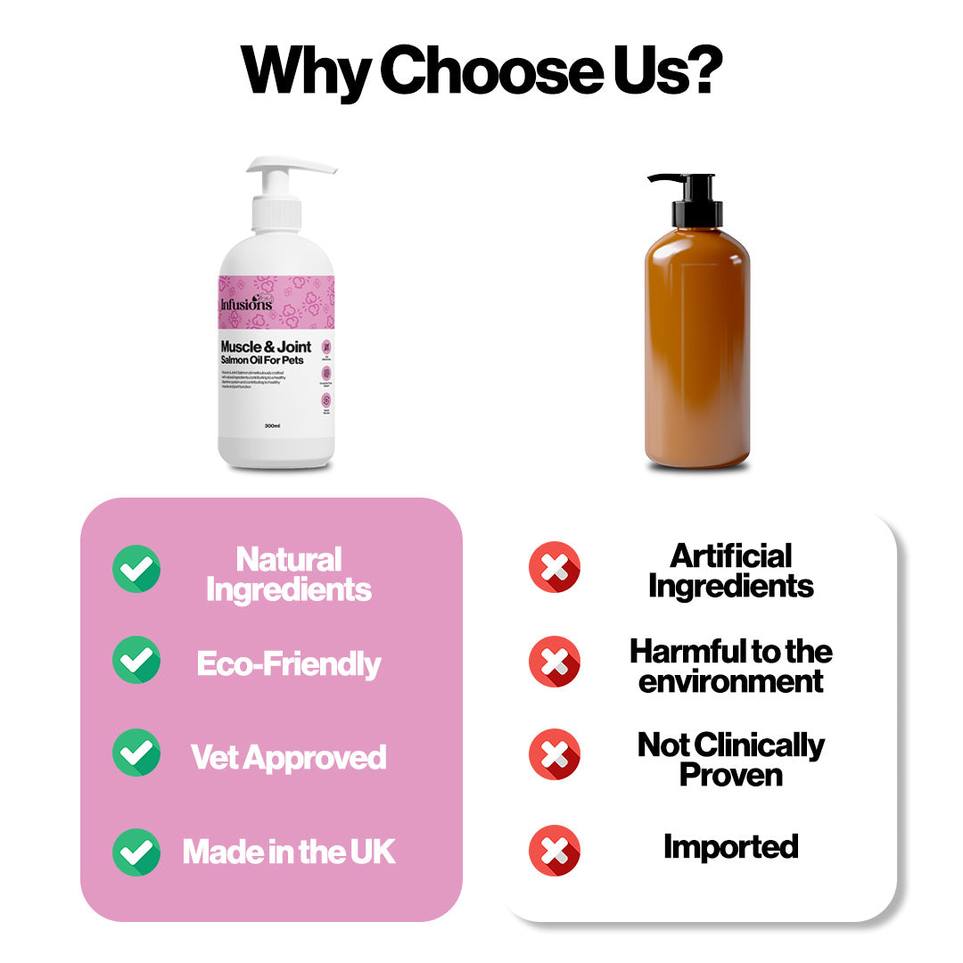 Muscle & Joint Salmon Oil For Pets